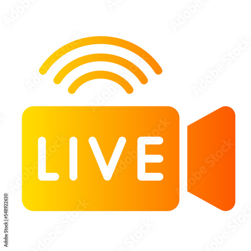 live gradient icon