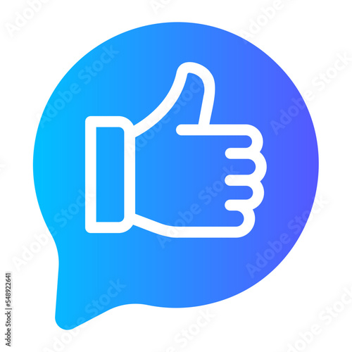 rating gradient icon