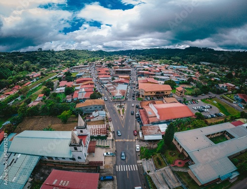 Boquete town in chiriqui panama photo
