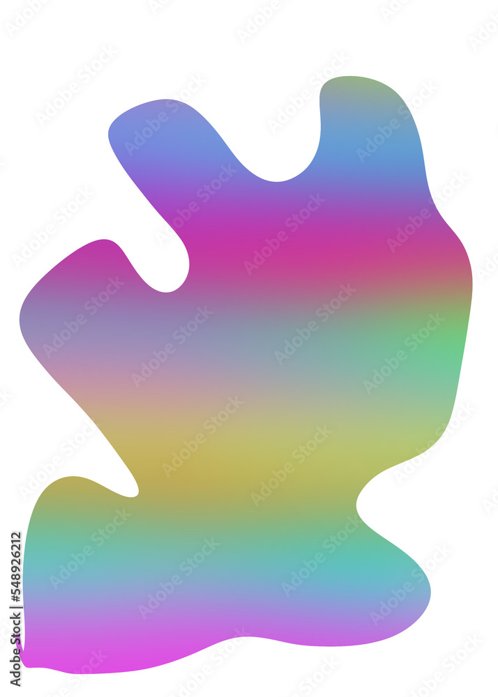 Abstracts Shape Gradient Neon Transparent Abstracts Shape Gradient Neon Transparent