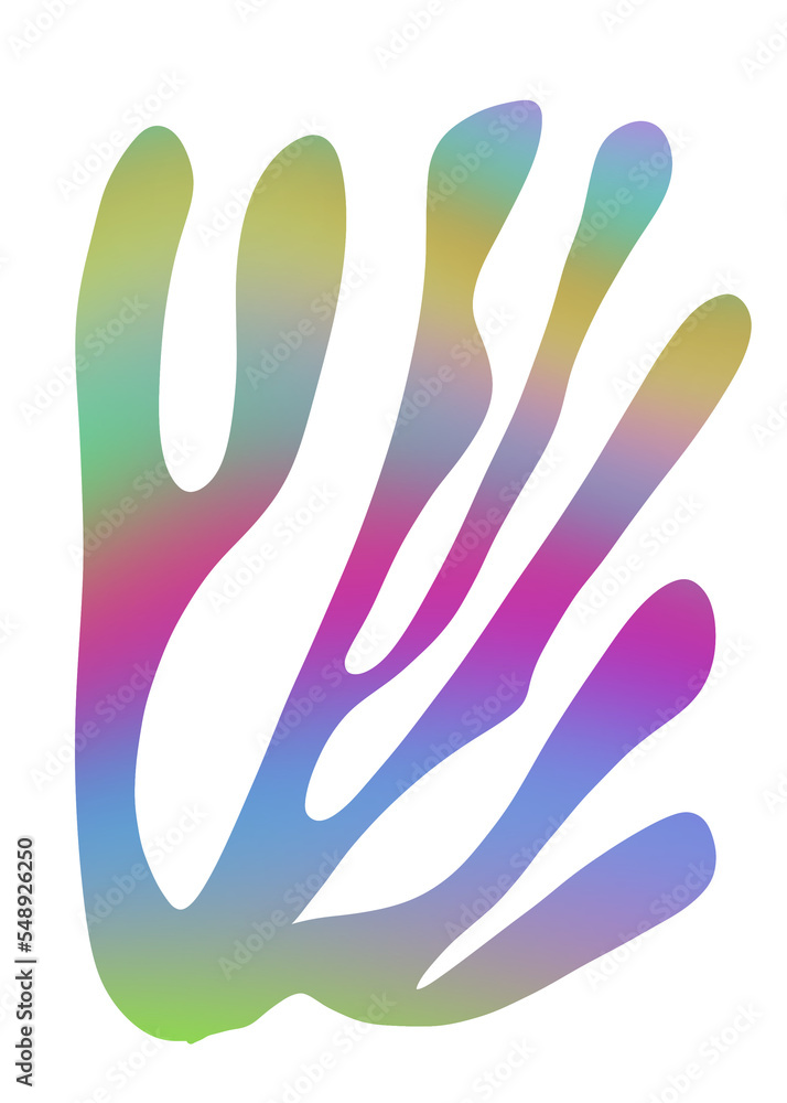 Abstracts Shape Gradient Neon Transparent Abstracts Shape Gradient Neon Transparent