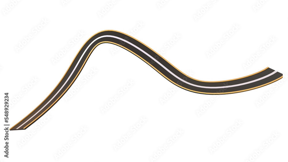 Winding curved road or two lane highway with markings isolated icons set
Winding curved road or two lane highway with markings isolated icons set
