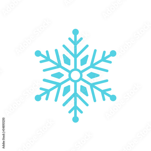 Snowflake, winter, blue, icon, snow, christmas, mood