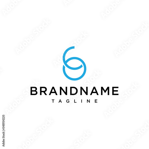 Letter CO logo design vector template