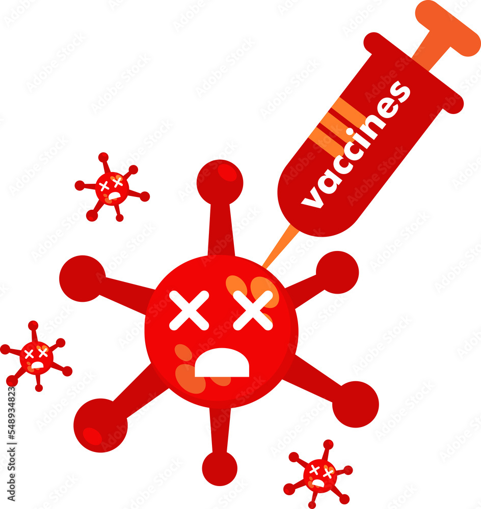 virus vaccine illustration virus vaccine illustration