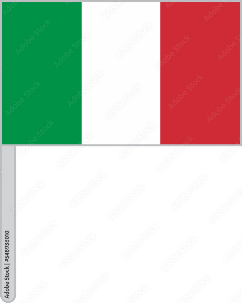 Italy flag PNG 10