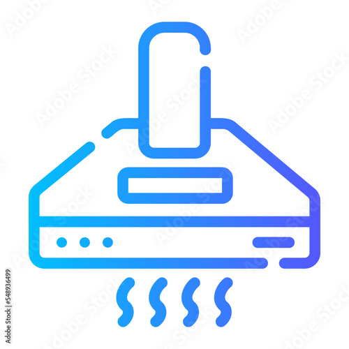 extractor gradient icon