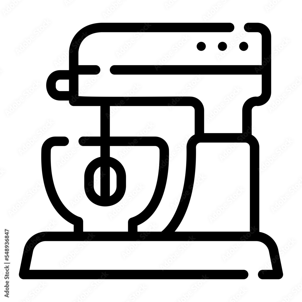 mixer line icon mixer line icon