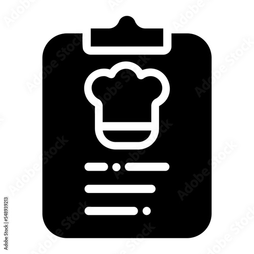 cook book glyph icon