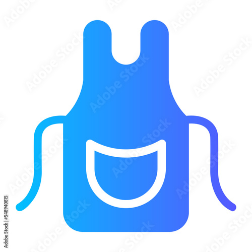 apron gradient icon