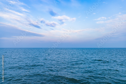 blue sky and sea