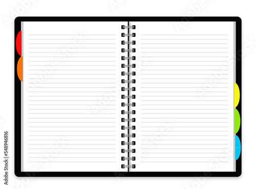 Spiral notebook