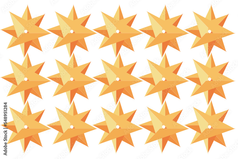 Obraz premium Seamless pattern with stars for packaging, ornament and wrapping.