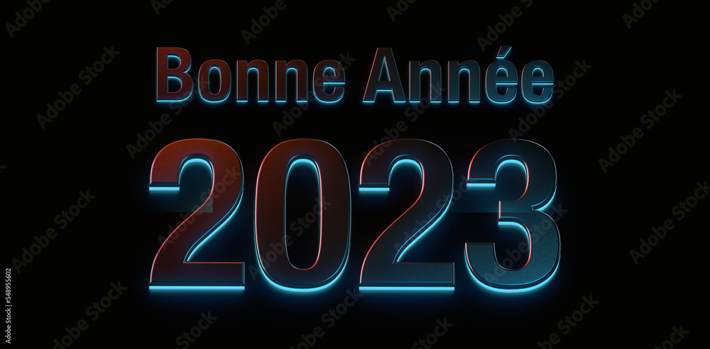 bonne année 2023 néon bonne année 2023 néon