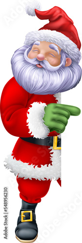 Cartoon Santa Claus Father ...