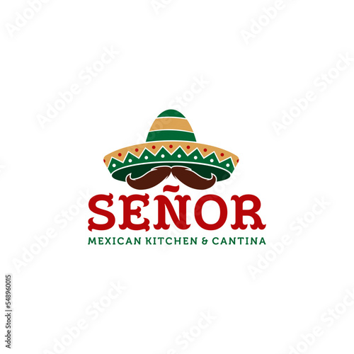 Senor Logo Design - Mexican Kitchen