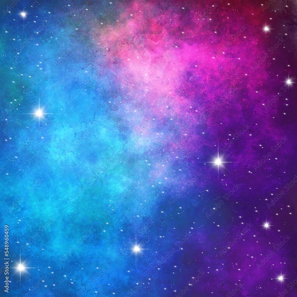 Galaxy cosmos space background