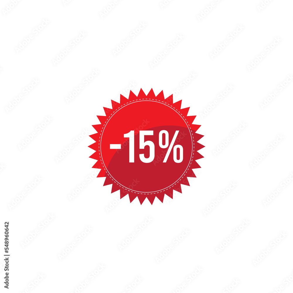 15% sale discount label 15% sale discount label