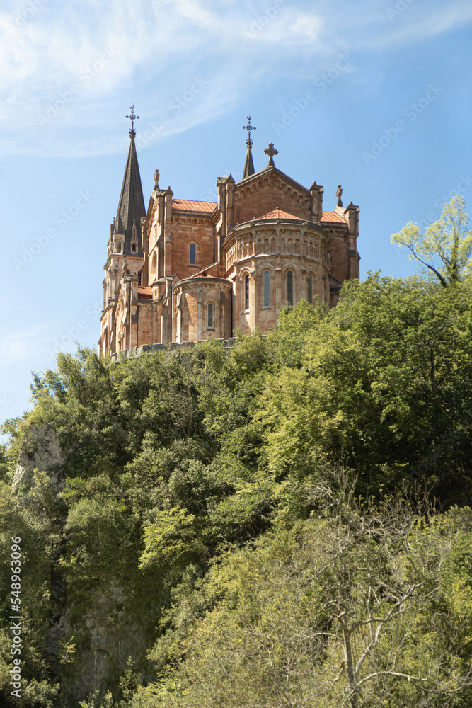 Basilica de Santa Maria la Real de Covadonga,  Asturias, Spain