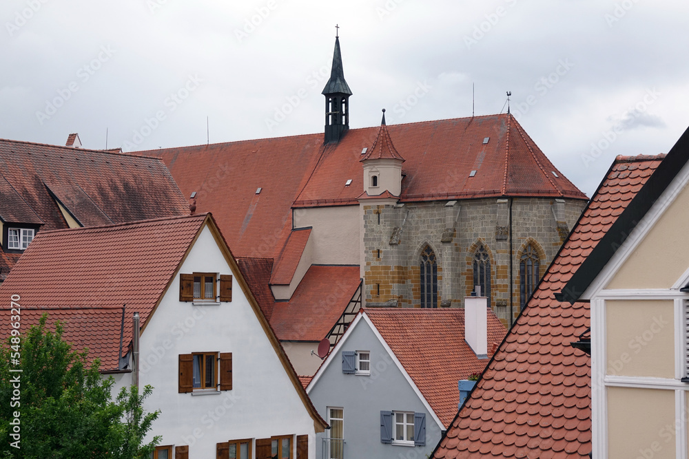 Kirche St. Salvator in Noerdlingen Kirche St. Salvator in Noerdlingen