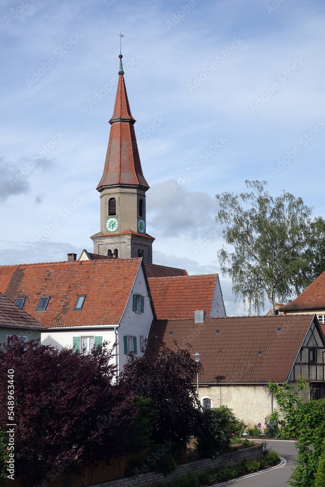 Obraz premium Pfarrkirche St. Peter in Sinbronn