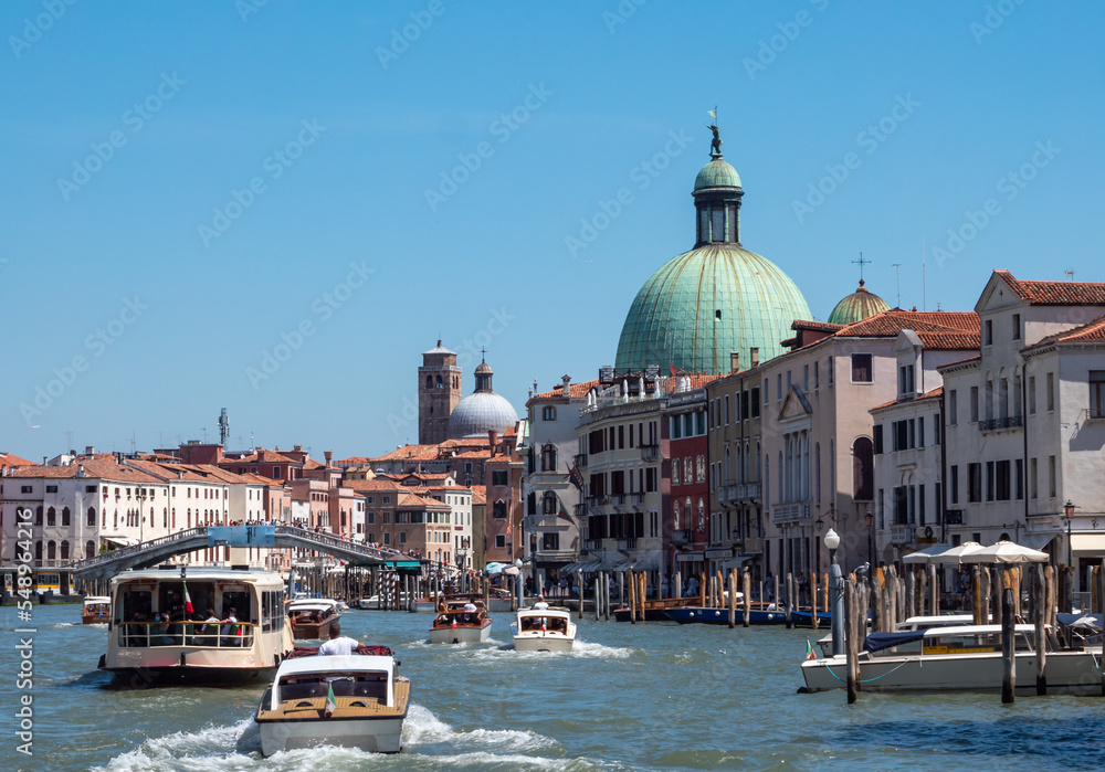 View of the city of Venice in Italy