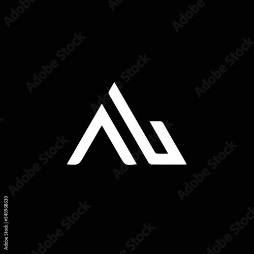 AB AB Logo Design, Creative Minimal Letter AB AB Monogram