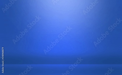 Modern gradient blue abstract background with empty space 