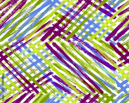 Mix gouache wallpaper vector design. Paintbrush