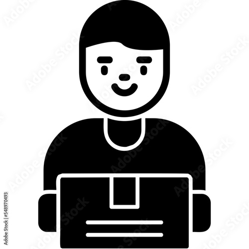 Deliveryman Icon