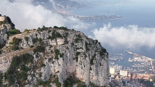 monaco views from tete du chien