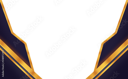 Luxurious golden border 