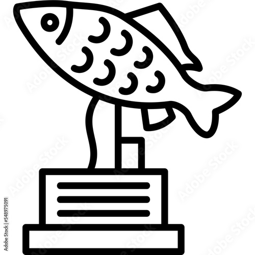 Fishing Trophy Icon