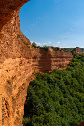 Las Medulas gold mining site, Ponferrada, El Bierzo, Leon, Castile and Leon, Spain