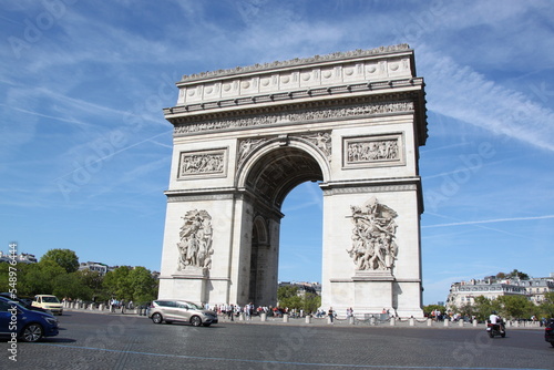 The Arc de Triomphe, Paris, France © Robirensi