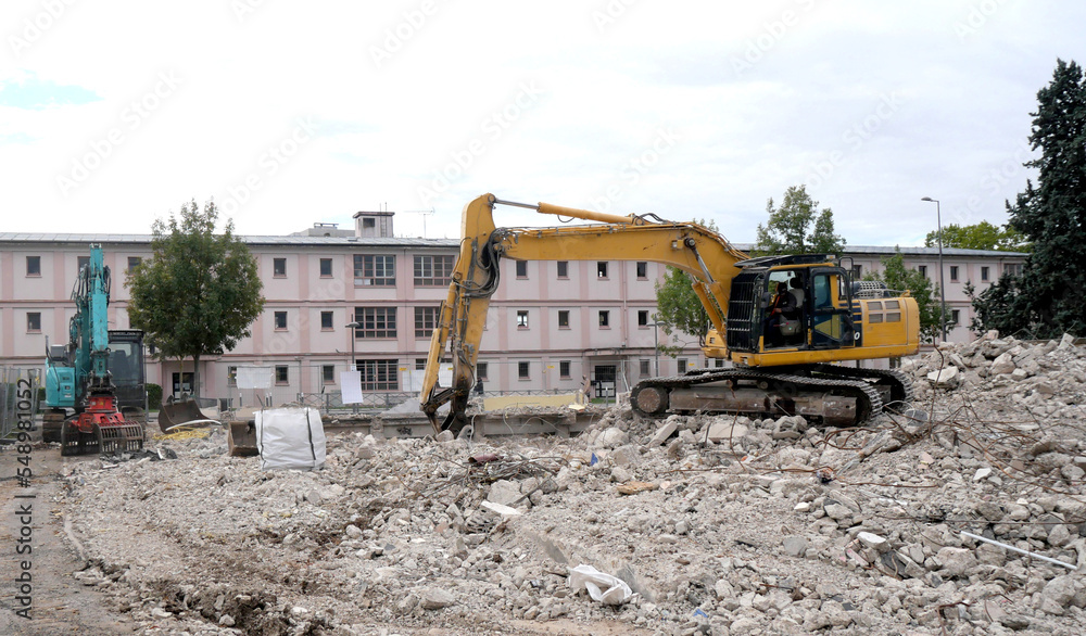 chantier de demolition chantier de demolition