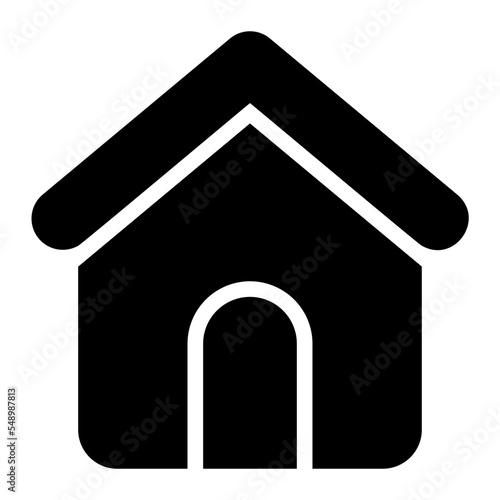 home button glyph icon