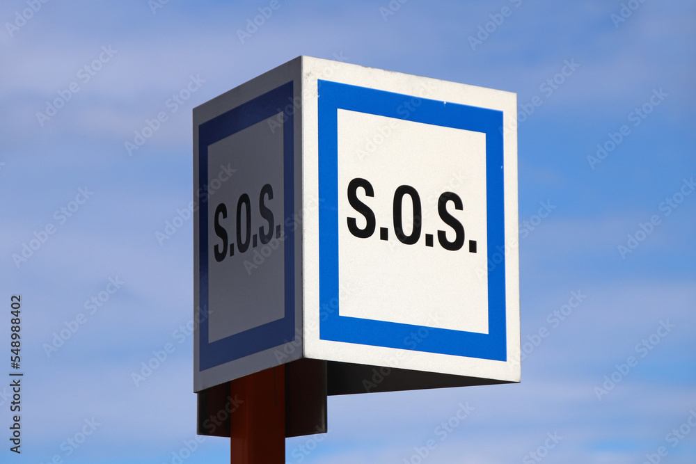 Panneau SOS