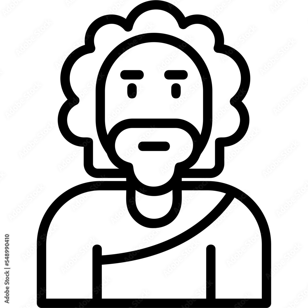 Obraz premium Caveman Icon