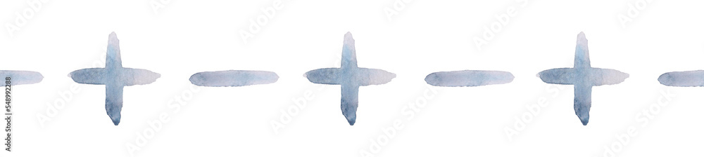 Indigo blue space alphabet. Minus and plus. Digital art. Isolated on white background. Stock illustration. Indigo blue space alphabet. Minus and plus. Digital art. Isolated on white background. Stock illustration.