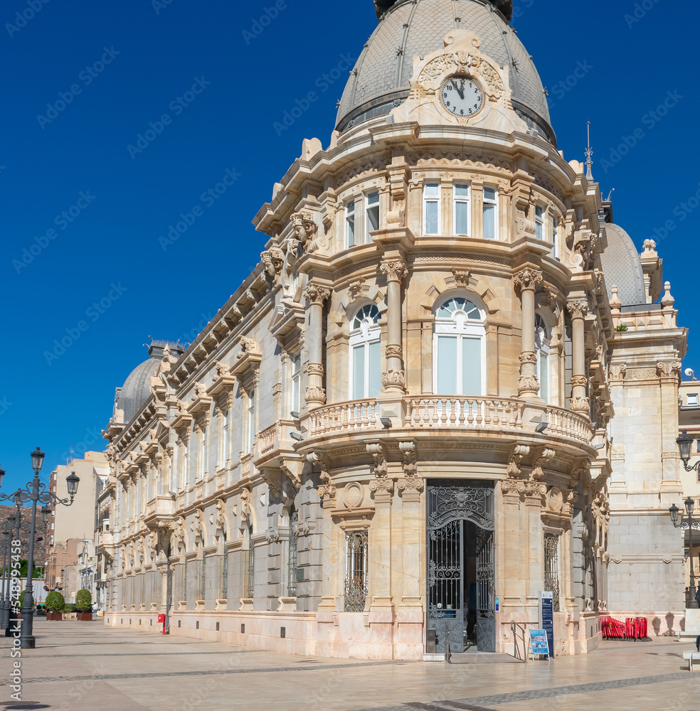 The Cartagena Town Hall, Cartagena City Hall, is one of the main modernist buildings in the city of Cartagena built between 1900 and 1907, the work of the Valladolid architect Tomás Rico Valarino. Sep