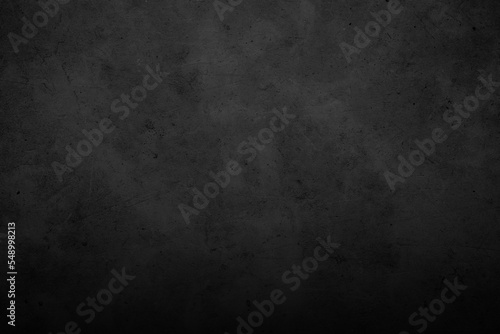 Old black grunge background. Concrete wall texture © Dmitri Krasovski