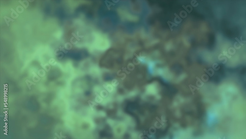Background with flashes in fog. Motion. Colorful fog with flashes of light. Shimmering spots in colorful fog or cloud