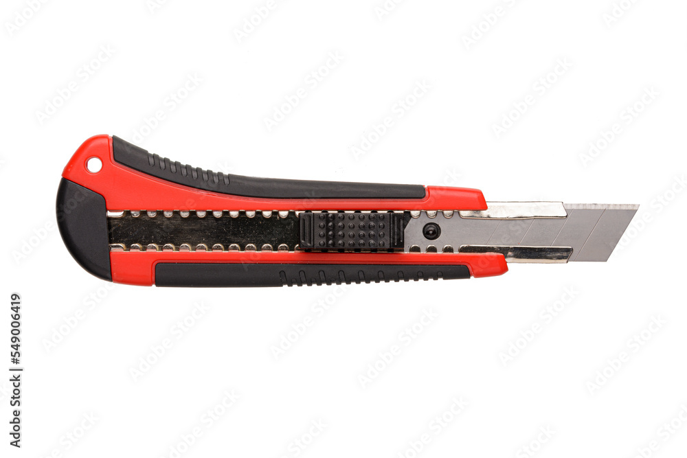 Handymans boxcutter isolated on a white Background Handymans boxcutter isolated on a white Background