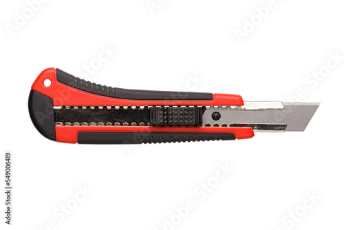 Handymans boxcutter isolated on a white Background