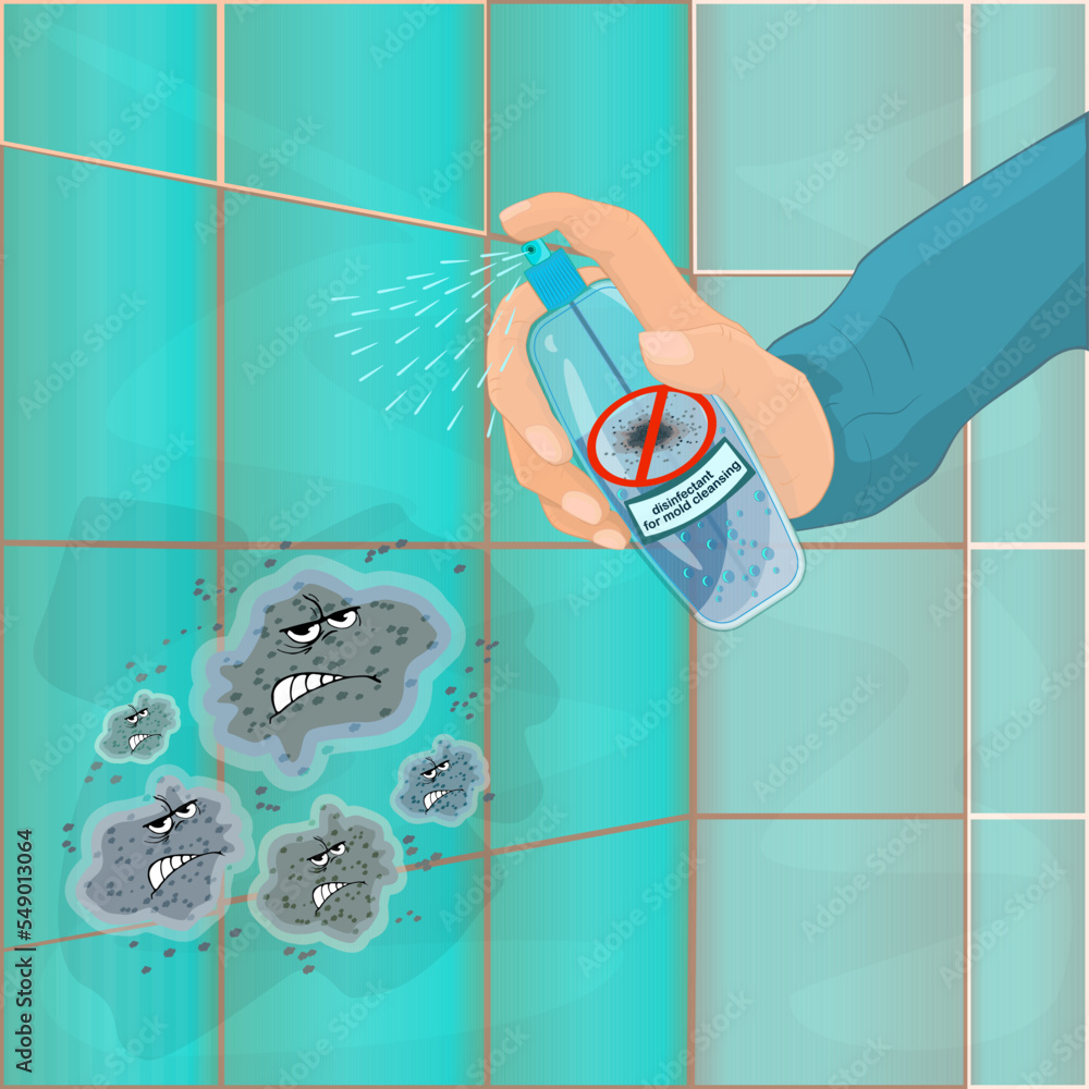 hand-with-disinfectant-bottle-for-removing-mold-and-bacteria-on-dirty