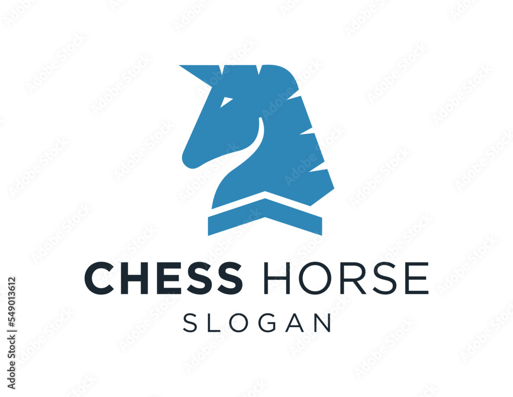 Logo design about Horse Chess on white background. created using the CorelDraw application. Logo design about Horse Chess on white background. created using the CorelDraw application.