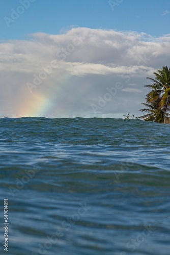 Arco íris no Pontão do Iguape 