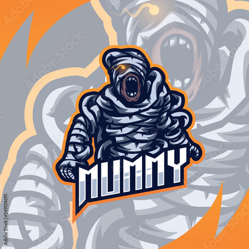 Esport logo mummy for your professional team