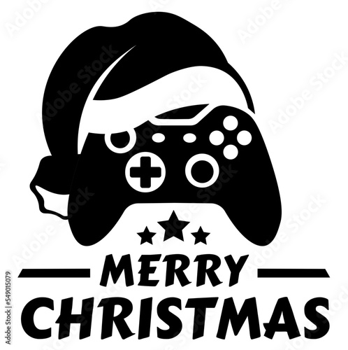 Christmas Gamepad SVG, Merry Christmas SVG, Christmas SVG, Gaming SVG, Joystick SVG, Gamer SVG Cut File